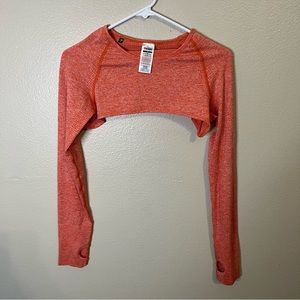 Gymshark Seamless Shrug Long Sleeve Size XL